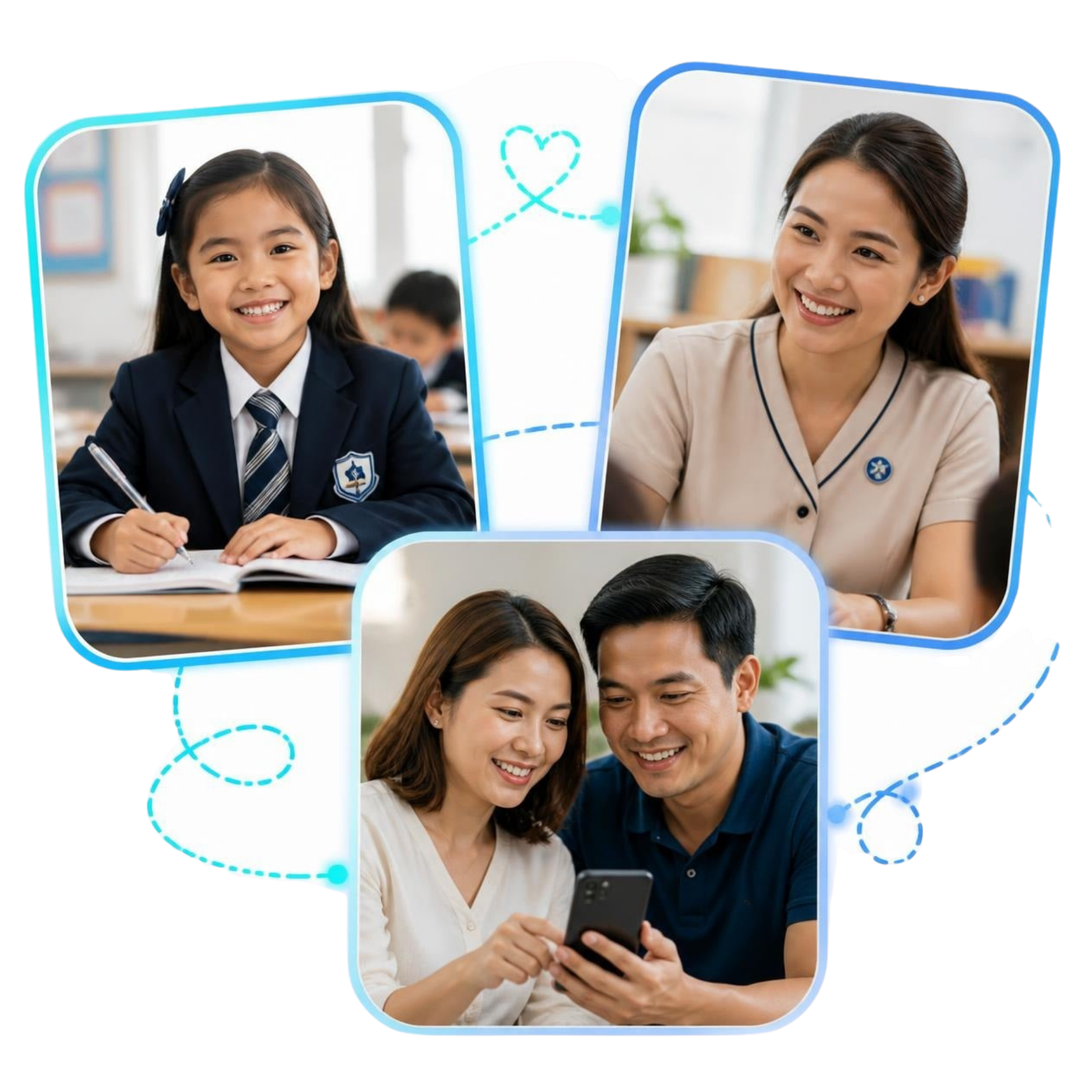 Students, teachers, and families connected through SchoolConnect